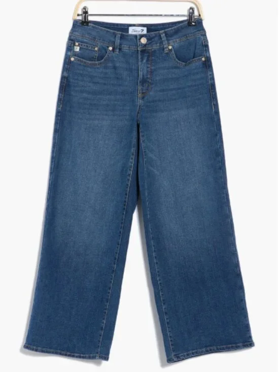 Seven7 High Rise Wide Leg Jeans 20W NWT - Picture 10 of 10